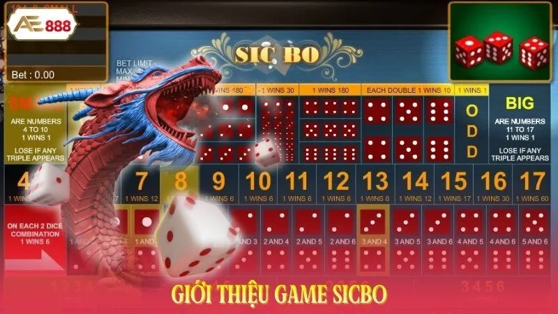 Giới thiệu game Sicbo